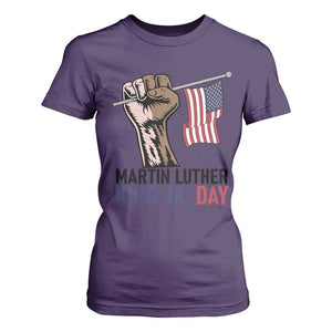 Martin Luther King Jr T Shirt For Women Black History Month TS14 Purple Print Your Wear