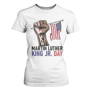 Martin Luther King Jr T Shirt For Women Black History Month TS14 White Print Your Wear