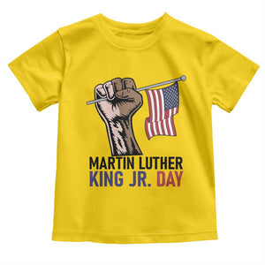 Martin Luther King Jr Toddler T Shirt Black History Month TS14 Daisy Print Your Wear
