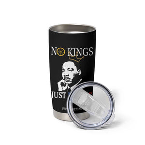 Martin Luther King Jr Tumbler Cup No Kings Just Justice TS14 Print Your Wear