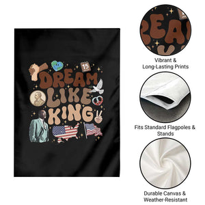 Martin Luther King Jr Garden Flag Black History Melanin African American TS14 Print Your Wear