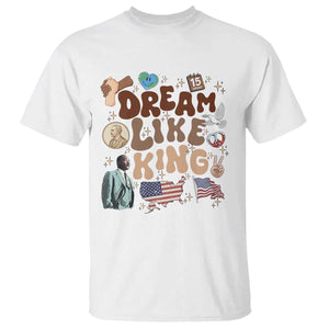 Martin Luther King Jr T Shirt Black History Melanin African American TS14 White Print Your Wear