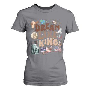 Martin Luther King Jr T Shirt For Women Black History Melanin African American TS14 Charcoal Print Your Wear