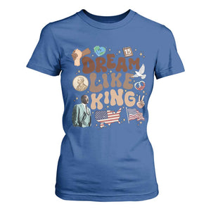 Martin Luther King Jr T Shirt For Women Black History Melanin African American TS14 Royal Blue Print Your Wear