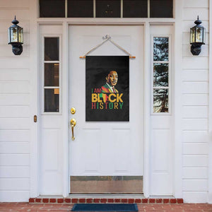 I Am Black History Garden Flag Martin Luther Jr King African American Pride TS14 Print Your Wear
