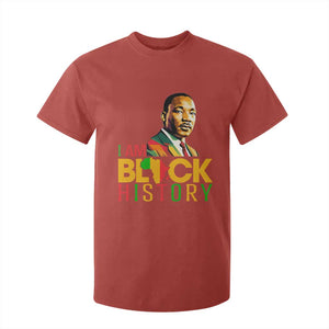 I Am Black History T Shirt For Kid Martin Luther Jr King African American Pride TS14 Red Print Your Wear
