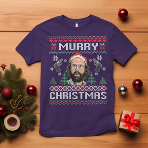 Murray Christmas T Shirt Funny Stranger Holiday Meme TS14 Purple Print Your Wear