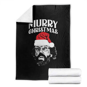 Murray Christmas Throw Blanket Funny Stranger Xmas TS14 Black Print Your Wear