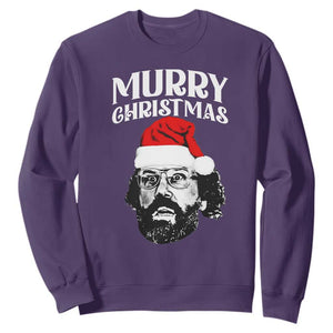 Murray Christmas Sweatshirt Funny Stranger Xmas TS14 Purple Print Your Wear