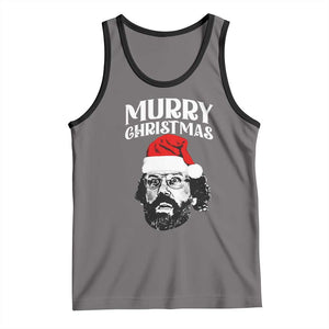 Murray Christmas Tank Top Funny Stranger Xmas TS14 Deep Heather Black Print Your Wear