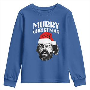 Murray Christmas Youth Sweatshirt Funny Stranger Xmas TS14 Royal Blue Print Your Wear