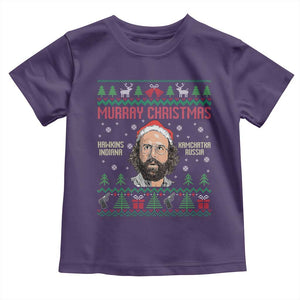 Stranger Christmas Toddler T Shirt Funny Murray Hawkins TS14 Purple Print Your Wear