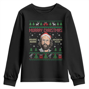 Stranger Christmas Youth Sweatshirt Funny Murray Hawkins TS14 Black Print Your Wear