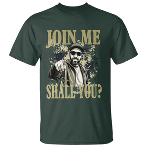 Adam Memorial Tribute T Shirt Join Me Shall You TS14 Dark Forest Green Print Your Wear