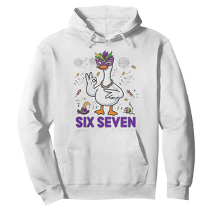 67 Mardi Gras Hoodie Funny Goose Meme Carnival Trendy TS14 White Print Your Wear
