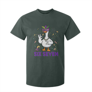 67 Mardi Gras T Shirt For Kid Funny Goose Meme Carnival Trendy TS14 Dark Forest Green Print Your Wear