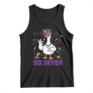 67 Mardi Gras Tank Top Funny Goose Meme Carnival Trendy TS14 Black Print Your Wear