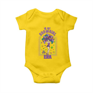 Mardi Gras Queen Baby Onesie In My Showgirl Era TS14 Daisy Print Your Wear