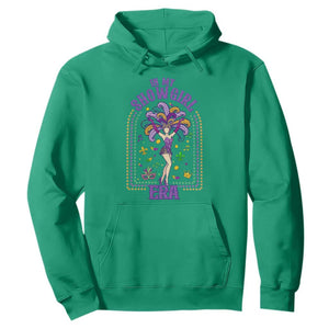 Mardi Gras Queen Hoodie In My Showgirl Era TS14 Irish Green Print Your Wear