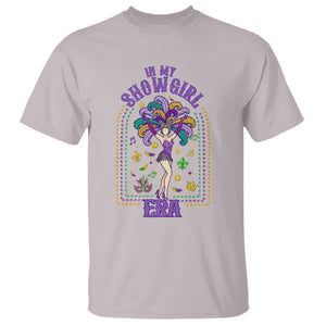 Mardi Gras Queen T Shirt In My Showgirl Era TS14 Ice Gray Print Your Wear