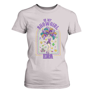 Mardi Gras Queen T Shirt For Women In My Showgirl Era TS14 Ice Gray Print Your Wear