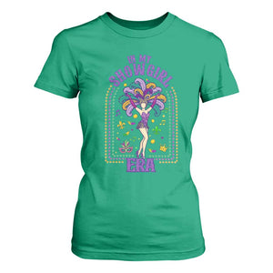 Mardi Gras Queen T Shirt For Women In My Showgirl Era TS14 Irish Green Print Your Wear