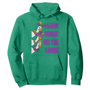 Funny Mardi Gras Hoodie Louisiana Carnival Silly Goose Festival TS14 Irish Green Print Your Wear