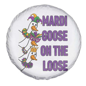 Funny Mardi Gras Spare Tire Cover Louisiana Carnival Silly Goose Festival TS14 Print Your Wear