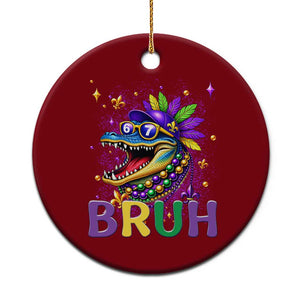 67 Mardi Gras Ceramic Ornament Funny Alligator Six Seven Bruh Meme TS14 1pc Red Print Your Wear