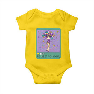 The Life Of The Mardi Gras Queen Baby Onesie TS14 Daisy Print Your Wear