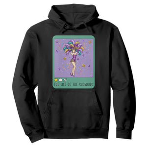 The Life Of The Mardi Gras Queen Hoodie TS14 Black Print Your Wear