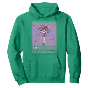 The Life Of The Mardi Gras Queen Hoodie TS14 Irish Green Print Your Wear