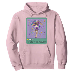 The Life Of The Mardi Gras Queen Hoodie TS14 Light Pink Print Your Wear