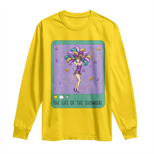 The Life Of The Mardi Gras Queen Long Sleeve Shirt TS14 Daisy Print Your Wear