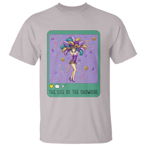 The Life Of The Mardi Gras Queen T Shirt TS14 Ice Gray Print Your Wear