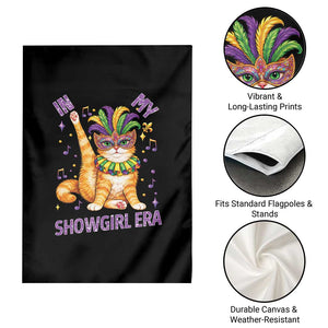 Mardi Gras Cat Garden Flag In My Showgirl Era TS14 Print Your Wear