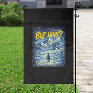 But Why Penguin Garden Flag Starry Night Van Gogh Nihilist Penguin Hiking TS14 Print Your Wear