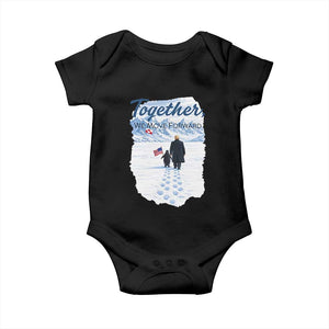 Funny Penguin Protest Baby Onesie Trump Nihilist Penguin Minimal Political Meme TS14 Black Print Your Wear