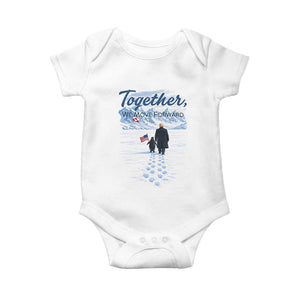 Funny Penguin Protest Baby Onesie Trump Nihilist Penguin Minimal Political Meme TS14 White Print Your Wear