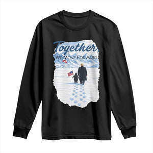 Funny Penguin Protest Long Sleeve Shirt Trump Nihilist Penguin Minimal Political Meme TS14 Black Print Your Wear