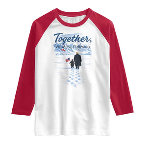 Funny Penguin Protest Raglan Shirt Trump Nihilist Penguin Minimal Political Meme TS14 White Red Print Your Wear
