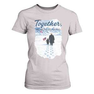 Funny Penguin Protest T Shirt For Women Trump Nihilist Penguin Minimal Political Meme TS14 Ice Gray Print Your Wear