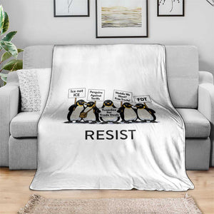 Penguins Resist Throw Blanket Nihilist Penguin Anti-Government Meme TS14 Print Your Wear
