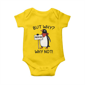 Fck ICE Baby Onesie Nihilist Penguin Anti-Government Meme TS14 Daisy Print Your Wear