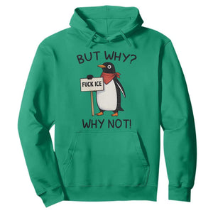 Fck ICE Hoodie Nihilist Penguin Anti-Government Meme TS14 Irish Green Print Your Wear