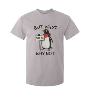 Fck ICE T Shirt For Kid Nihilist Penguin Anti-Government Meme TS14 Ice Gray Print Your Wear