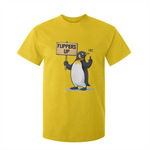 Penguins Resist T Shirt For Kid Flippers Up Protest TS14 Daisy Print Your Wear