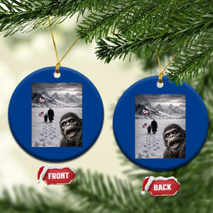 Nihilist Penguin Trump Hiking Mountains Ceramic Ornament Funny Bigfoot Selfie But Why TS14 1pc Blue Print Your Wear