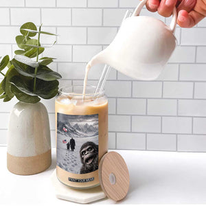 Nihilist Penguin Trump Hiking Mountains Glass Can Funny Bigfoot Selfie But Why TS14 Print Your Wear