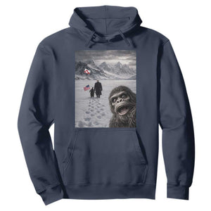 Nihilist Penguin Trump Hiking Mountains Hoodie Funny Bigfoot Selfie But Why TS14 Navy Print Your Wear